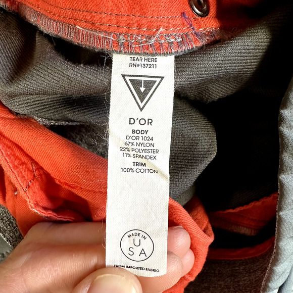 Yogasmoga Pants Men's XL Gray D'or Hybrid Straight Leg Activewear Zip Pocket - Picture 11 of 15